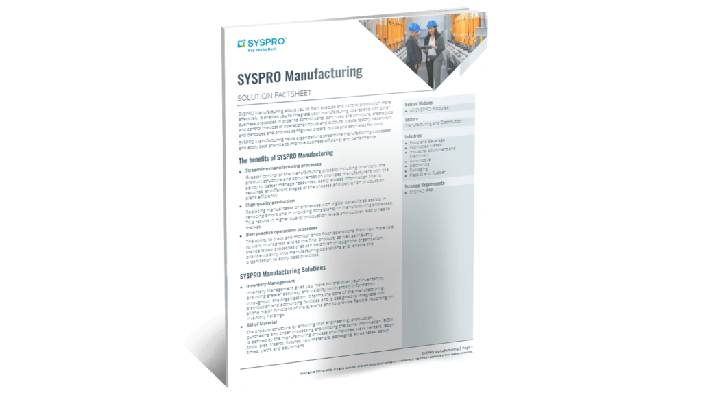 SYSPRO-ERP-software-system-manufacturing-factsheet