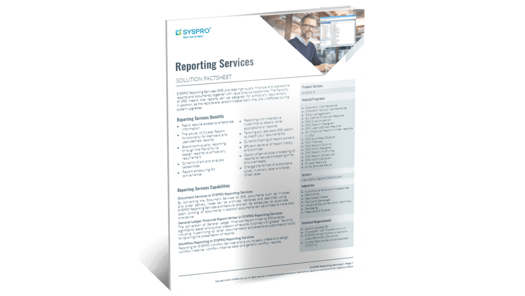 SYSPRO-ERP-software-system-reporting-services-factsheet